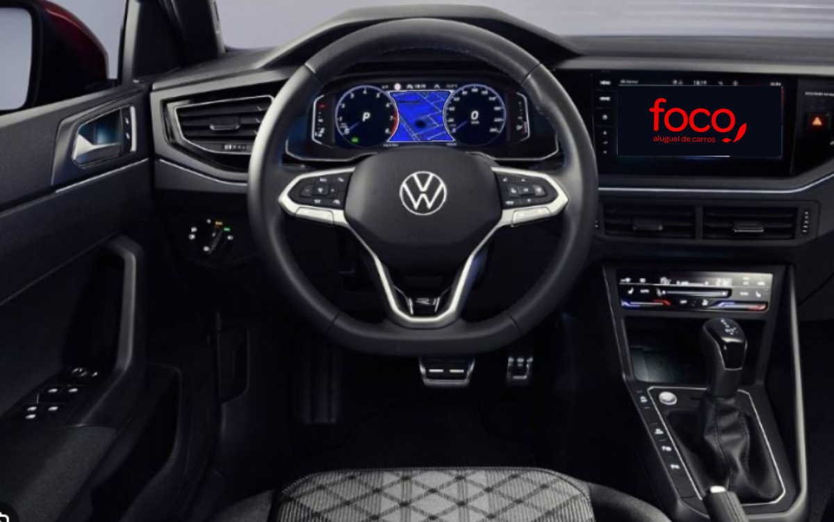 Painel T Cross carro de luxo